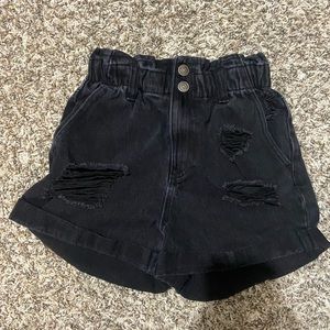 Women’s XS Forever 21 black Jeans shorts